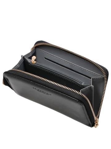 Seidenfelt Ebba - Geldbörse 4cc 15 cm (glossy black) in glossy black