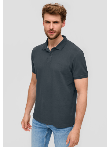 s.Oliver Polo-Shirt kurzarm in Grau