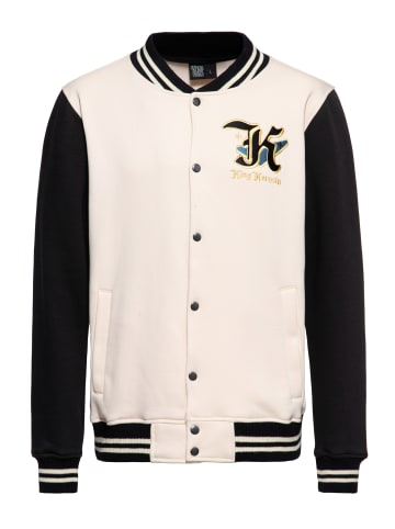 King Kerosin King Kerosin College Jacke Detroit Greaser in beige