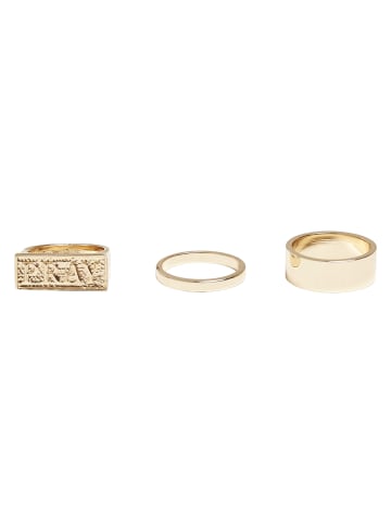 Mister Tee Rings in gold