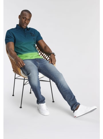 Delmao Poloshirt in blau -grün