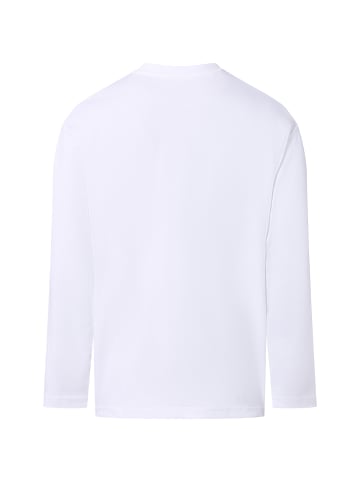 Selected Langarmshirt SLHLooseOscar in weiß