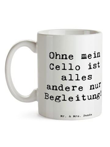 Mr. & Mrs. Panda Trinkbecher Spruch Zeichenllo Magie mit Spruch in Weiß