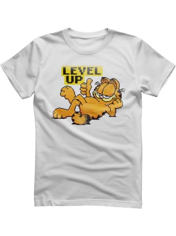 Garfield T-Shirt "Garfield Level Up T-Shirt" in Weiß