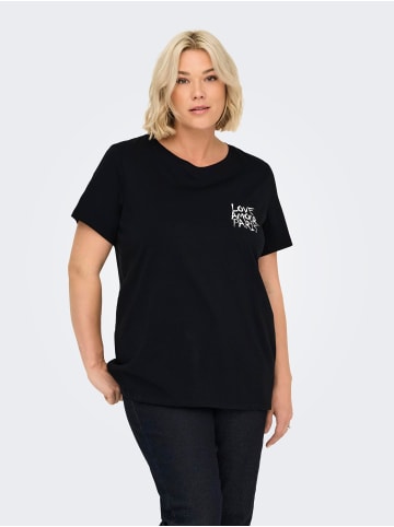 ONLY Carmakoma T-shirt in Black