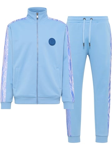 Carlo Colucci Tracksuit mit Sweatjacke Delogu in Blau