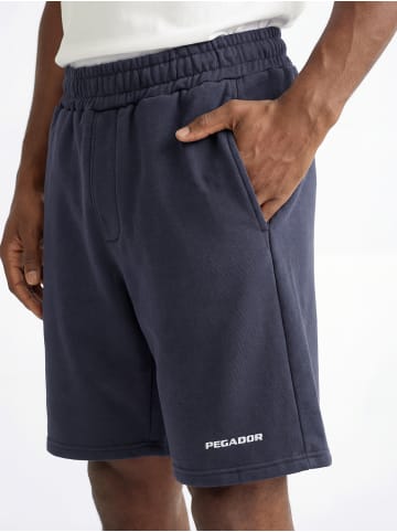 PEGADOR Sweatshorts in indigo