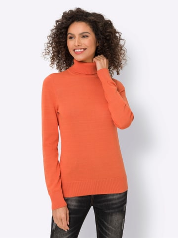 Heine Rollkragenpullover in orange