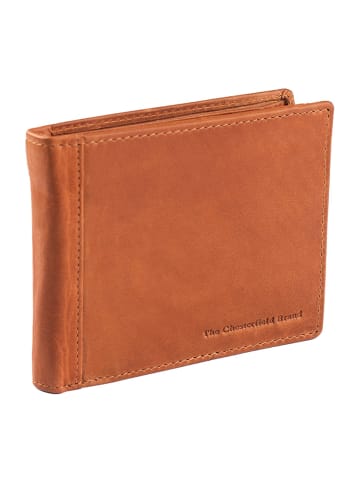 The Chesterfield Brand Alvina Geldbörse RFID Schutz Leder 13 cm cognac