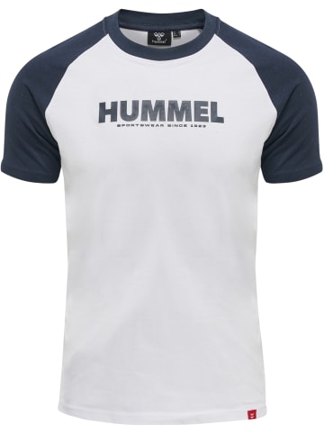 Hummel Hummel T-Shirt Hmllegacy Unisex Erwachsene Atmungsaktiv in WHITE