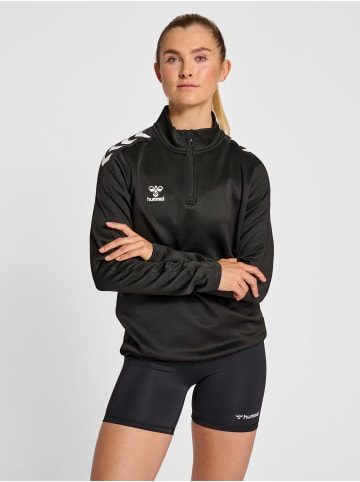 Hummel Halbreißverschluss Sweatshirt Hmlcore Damen in BLACK
