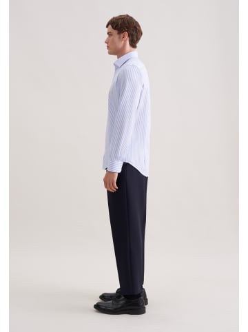 Seidensticker Business Hemd Slim in Mittelblau