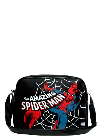 Logoshirt Umhängetasche Spider-Man in schwarz