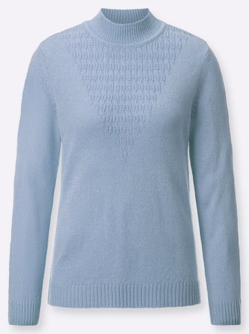 WITT WEIDEN Pullover in hellblau
