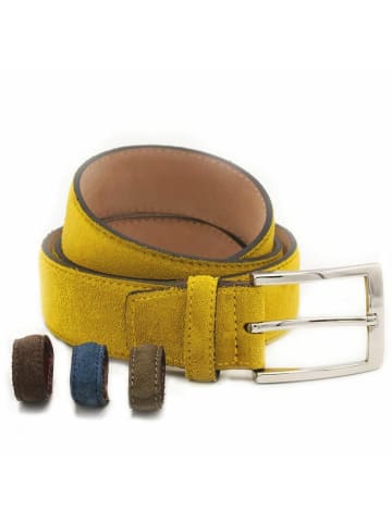 BGents Gürtel für Herren in gelb