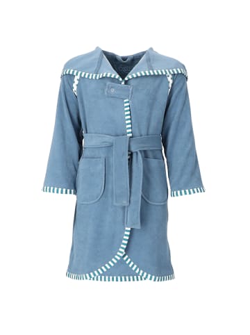 Vossen Vossen Kinderbademäntel Kinder Kapuze Mimmi dusty blue - 4695 in dusty blue - 4695