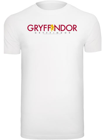 F4NT4STIC T-Shirt Harry Potter Gryffindor Text in weiß