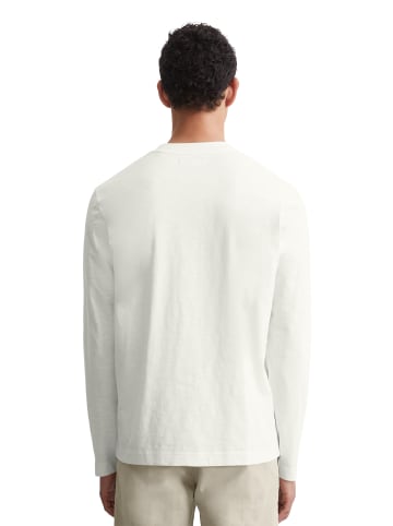 Marc O'Polo DfC Longsleeve regular in white cotton