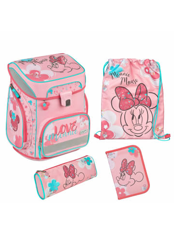 SCOOLI EasyFit - Schulranzen Set 5tlg. (Monster High) in Minnie Mouse
