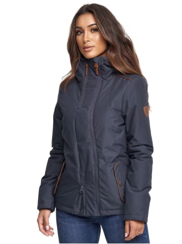 Brave Soul Gefütterte Jacke Josy in navy