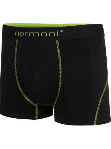 normani 12 x Herren Baumwoll-Boxershorts in Grün