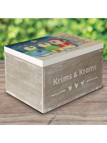 Mr. & Mrs. Panda Aufbewahrungsbox Winterzeit Heilige drei Könige... in Weiß