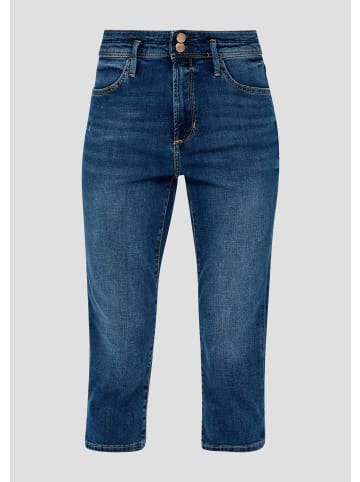 s.Oliver Jeans-Hose 3/4 in Blau