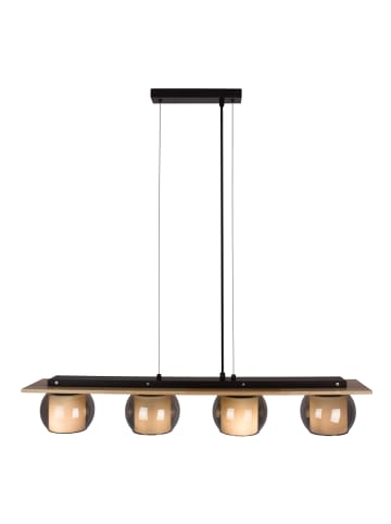 näve Pendelleuchte "TEXAS" in schwarz - (L)90 cm x (B)18 cm x (H)120 cm