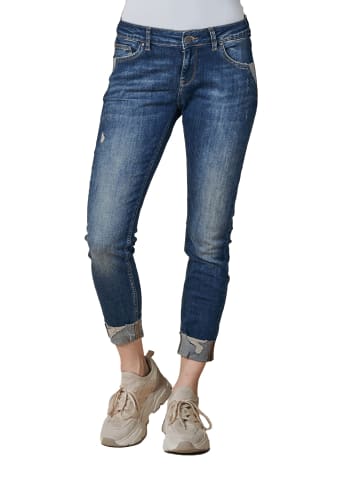 ZHRILL Damen Skinny Jeans NOVA Blue in blau