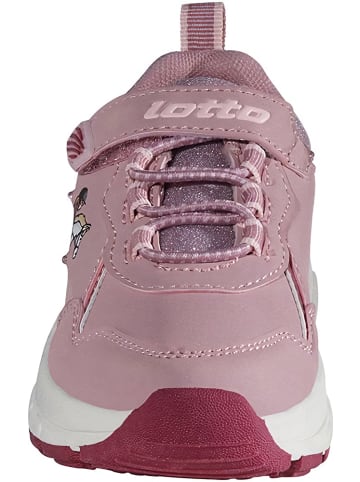 Lotto Kinder Sneaker "Alvara Flashlight Shoes" in Pink