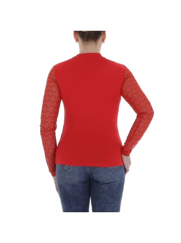 Ital-Design Bluse in Rot