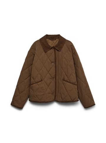 Vero Moda Steppjacke in Dark Earth