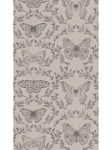 A.S. Création Tapete Nocturne Butterflies in Taupe