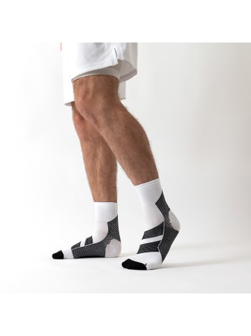 Occulto 2er Pack Sport-Kompressionssocken Ian in Schwarz