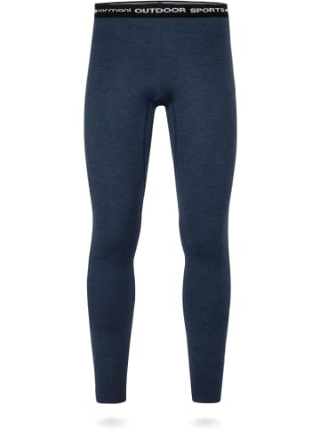 Normani Outdoor Sports Herren Merino Unterhose Gold Coast in Navy