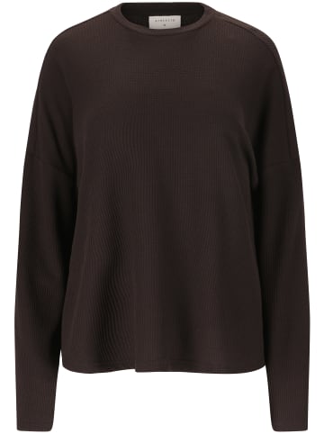 Athlecia Sweatshirt Cardall in 1294 Chocolate Torte