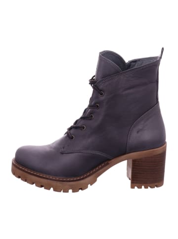 Esgano Damenschnürrstiefel warm Absatz Da.-Stiefelette in  Grau