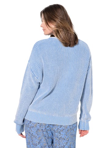 Studio Untold Strickjacke in azurblau