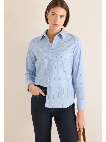 Cecil Gestreifte Hemdbluse in Fountain Blue