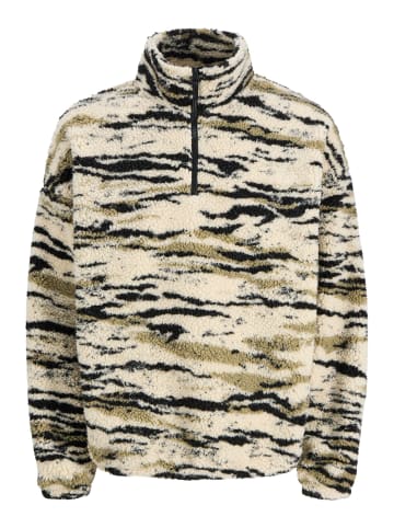 Jack & Jones Fleece Sweatshirt in Oatmeal