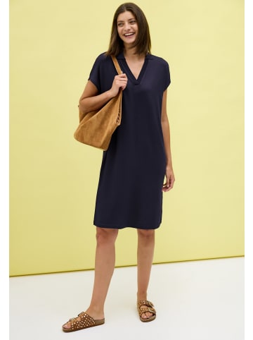 Cecil 'Sommerliches Strick-Kleid' Marineblau