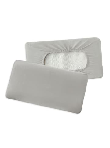 Traumschlaf Bettwäsche Premium Interlock Universal Bezug für Nackenstützkissen in grau