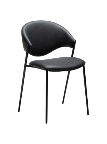 ebuy24 Esszimmerstuhl Zone Schwarz 2er Set