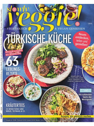 Hubert Burda Media 6 x SLOWLY VEGGIE (Gutschein für ein Jahres Abo)