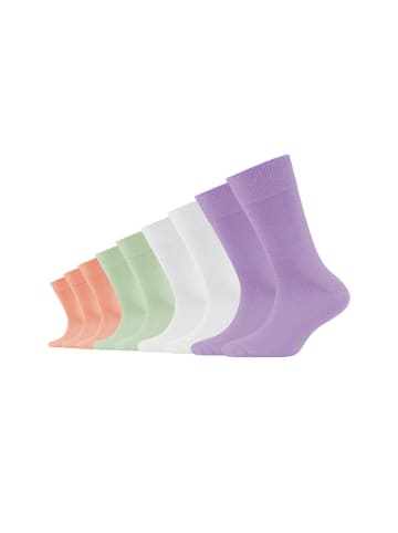 S. Oliver Socken Kinder Strümpfe mit weichem Bund Baumwolle Pflegeleicht langlebig für Jungen und Mädchen 9er Pack essentials in lavendula