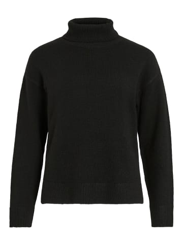 Vila Strickpullover in Black