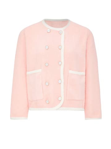 Usha Women Cardigan in Rosa Weiss