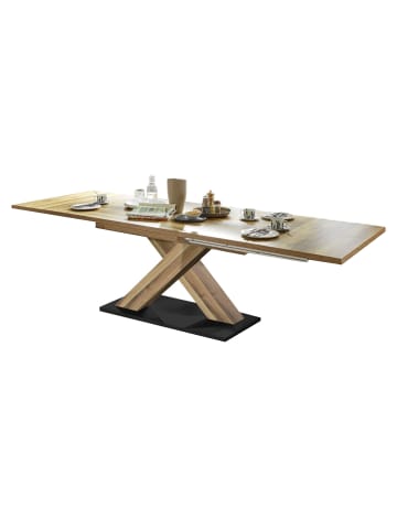 58 aufm Kessel ESSTISCH ausziehbar Elene 180x90x76 Plankeneiche