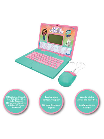 LEXIBOOK® Gabby's Dollhouse Lerncomputer 124 Aktivitäten (EN/DE)