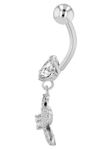 Adeliás Damen Piercing aus Edelstahl in silber